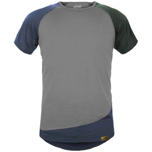 Grüezi Bag WoodWool T-Shirt Mr. Kirk - Slate Grey, L