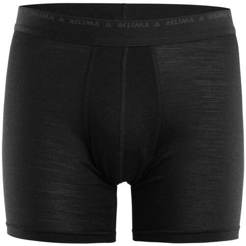 Aclima Lightwool Merino Boxershorts - Jet Black, XL