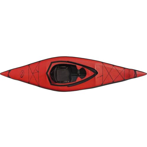 Nortik Scubi 1 Hybrid-Schlauch-Faltboot - rot/schwarz