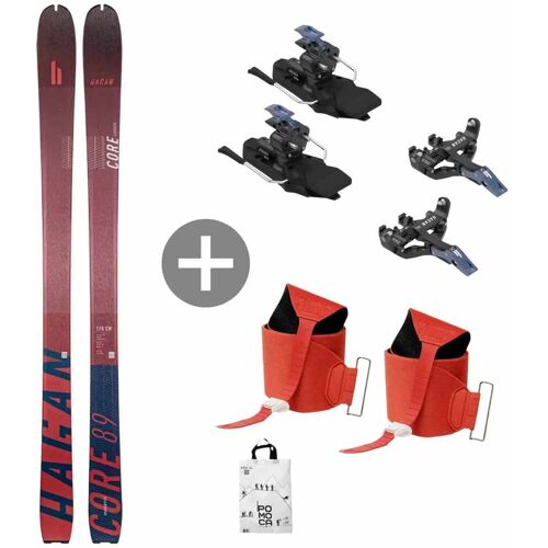 Hagan Skitouring Set Core Carbon 89 + Pin Up 10 EVO + Felle, 170 cm