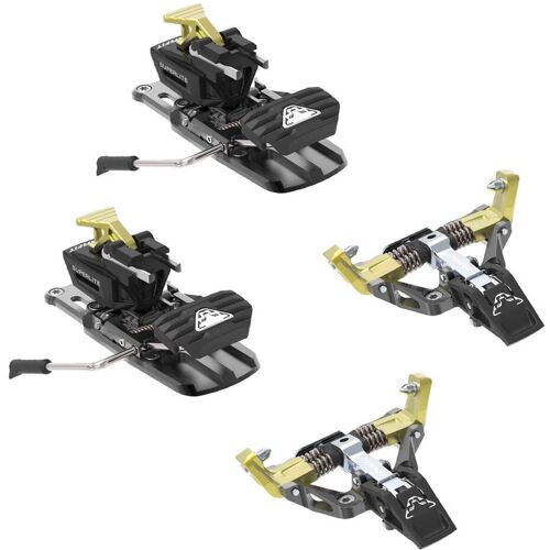 Dynafit Superlite 175+ mit Stopper - Schwarz/Gelb, 75