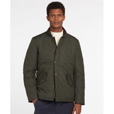 XXXL Barbour Powell Quilt Sage male XXXL Barbour Powell Quilt Sage male
