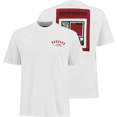 36 Barbour 1976 T-Shirt White male 36 Barbour 1976 T-Shirt White male