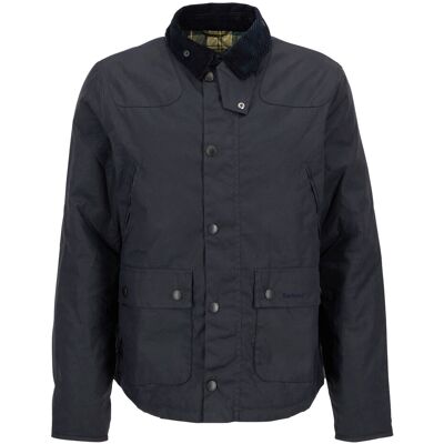 XL Barbour Reelin Wax Jkt Navy male XL Barbour Reelin Wax Jkt Navy male