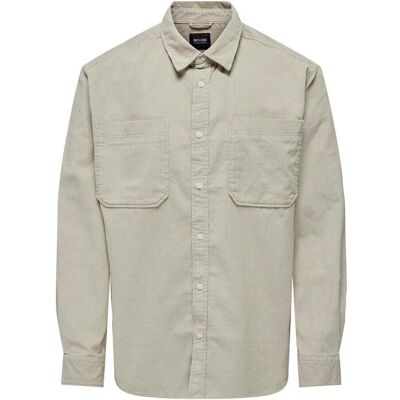 ONSALP RLX 2PKT WASHD CORD LS SHIRT male ONSALP RLX 2PKT WASHD CORD LS SHIRT male