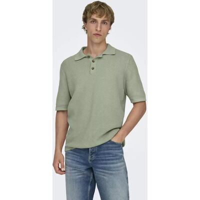 XL ONSERIC REG 12 STRUC SS POLO KNIT male XL ONSERIC REG 12 STRUC SS POLO KNIT male