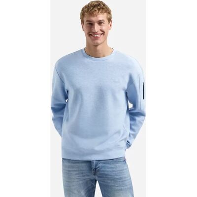 Sweater Crewneck Bonded Melange male Sweater Crewneck Bonded Melange male