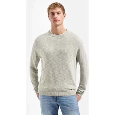 XXL Pullover Crewneck Melange With Line male XXL Pullover Crewneck Melange With Line male