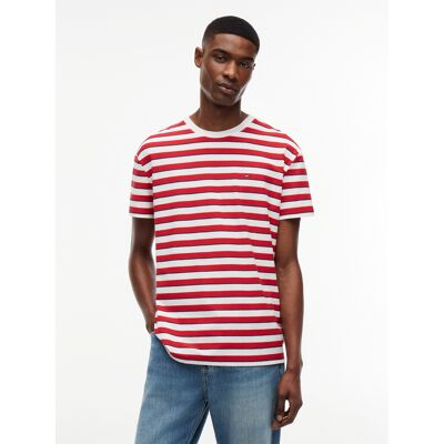 TJM REG ESS STRIPE SS TEE male TJM REG ESS STRIPE SS TEE male