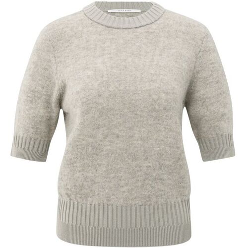 Strickpullover mit Rippdetails female