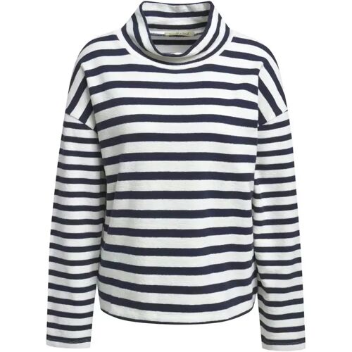 BOXY LONGSLEEVE SLUB STRIPED female