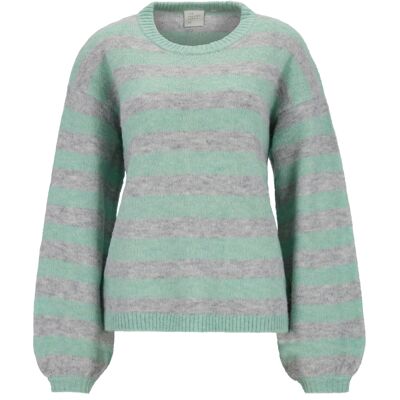 Cloud Knit Pullover striped female Cloud Knit Pullover striped female