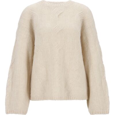 XXS Weicher Zopfmuster-Pullover female XXS Weicher Zopfmuster-Pullover female