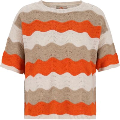 L/XL PULLOVER WAVE STRIPE female L/XL PULLOVER WAVE STRIPE female