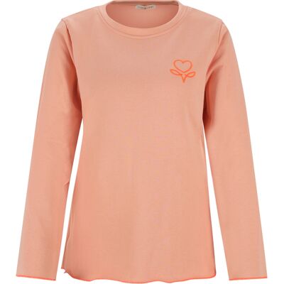 S/M SWEATSHIRT WITH CONTRAST EDGE female S/M SWEATSHIRT WITH CONTRAST EDGE female