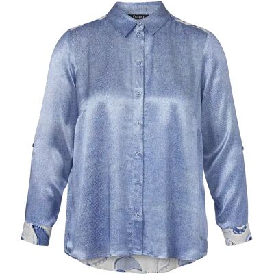 48 Bluse Hemdkragen 1/1 Arm Druck female 48 Bluse Hemdkragen 1/1 Arm Druck female
