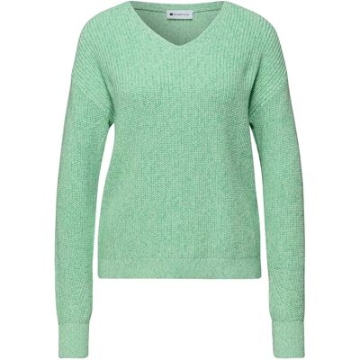 38 V-neck mouliné female 38 V-neck mouliné female