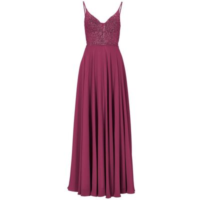 34 Abendkleid aus Materialmix female 34 Abendkleid aus Materialmix female