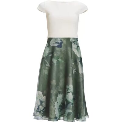 44 Cocktailkleid aus bedrucktem Organz female 44 Cocktailkleid aus bedrucktem Organz female