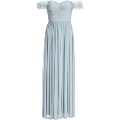 38 Off-Shoulder Abendkleid mit Blütena female 38 Off-Shoulder Abendkleid mit Blütena female