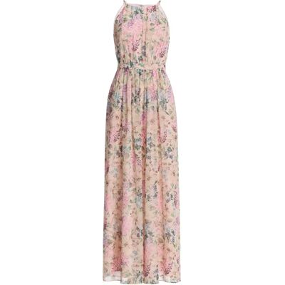 42 Abendkleid aus floral bedrucktem Ch female 42 Abendkleid aus floral bedrucktem Ch female