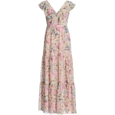 42 Maxikleid aus floral bedrucktem Chi female 42 Maxikleid aus floral bedrucktem Chi female