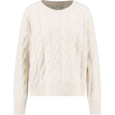 XXL PULLOVER CABLE SOFTWOOL *RWS female XXL PULLOVER CABLE SOFTWOOL *RWS female