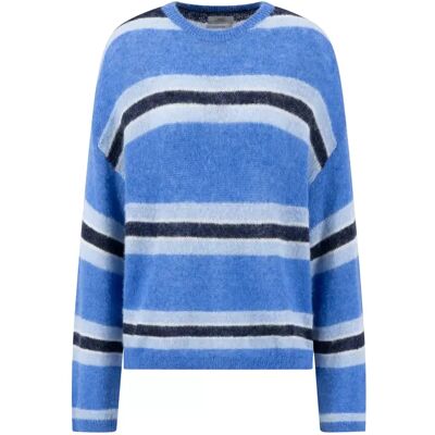 XL PULLOVER LIGHT HAIRY STRIPE *RWS female XL PULLOVER LIGHT HAIRY STRIPE *RWS female
