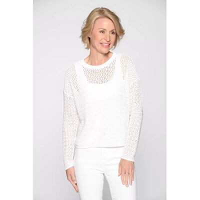 46 Rdh.-Pullover, 1/1 Arm, uni female 46 Rdh.-Pullover, 1/1 Arm, uni female