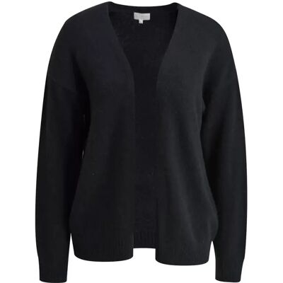 OPEN CARDIGAN WITH OVERSIZED SHOULD female OPEN CARDIGAN WITH OVERSIZED SHOULD female