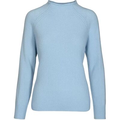48 Stehbund-Pullover, 1/1 Arm,uni female 48 Stehbund-Pullover, 1/1 Arm,uni female
