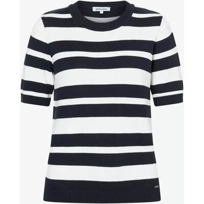 34 Striped short Sleeved Pullover female 34 Striped short Sleeved Pullover female