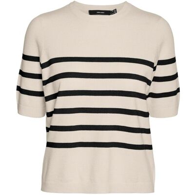 XS VMSABA PLAIN SS O-NECK PULLOVER GA female XS VMSABA PLAIN SS O-NECK PULLOVER GA female