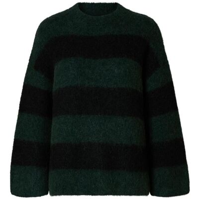 SLFGABELLA LS KNIT O-NECK CAMP female SLFGABELLA LS KNIT O-NECK CAMP female