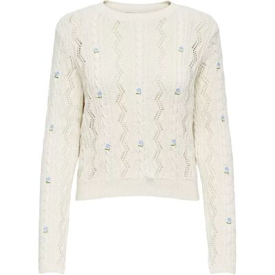 ONLRITA LIFE LS EMBR CABLE KNT NOOS female ONLRITA LIFE LS EMBR CABLE KNT NOOS female