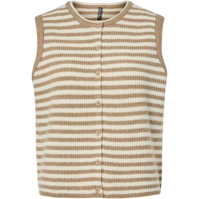 PCMALOU SL O-NECK STRIPE CARDIGAN P female PCMALOU SL O-NECK STRIPE CARDIGAN P female