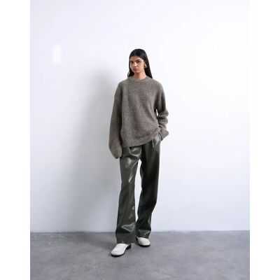 XS TSKILLE BOXY CREW KNIT PULLOVER female XS TSKILLE BOXY CREW KNIT PULLOVER female