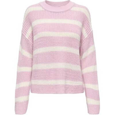 XL JDYJUSTY L/S STRIPE PULLOVER KNT NO female XL JDYJUSTY L/S STRIPE PULLOVER KNT NO female