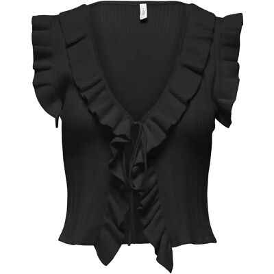 ONLMARTINE LIFE SL FRILL CARDIGAN female ONLMARTINE LIFE SL FRILL CARDIGAN female