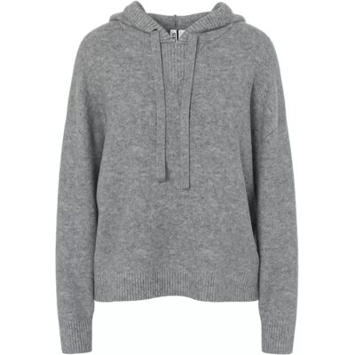 PCMALOU LS KNIT HOODIE NOOS BC female PCMALOU LS KNIT HOODIE NOOS BC female