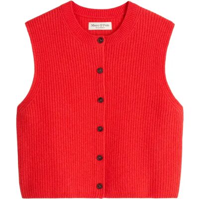 Ärmellose Strickweste slim female Ärmellose Strickweste slim female