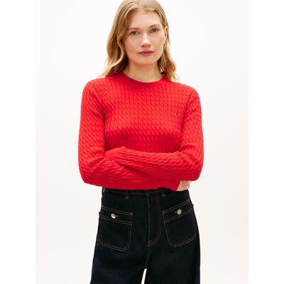 CO CABLE FINE GG C-NK LS SWEATER female CO CABLE FINE GG C-NK LS SWEATER female