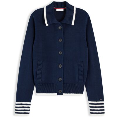 XL RWB NAUTICAL BOMBER CARDI female XL RWB NAUTICAL BOMBER CARDI female