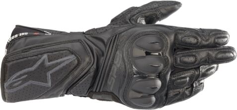 ALPINESTARS SP-8 V3, Motorcycle racing gloves, Black-Black