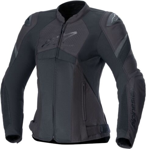 ALPINESTARS Stella T-GP Plus R V4 Airflow Jacket, Women's summer motorcycle, Black-Black