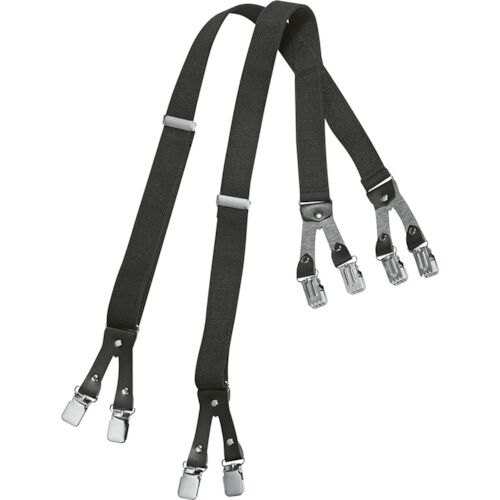 IXS MEWIS, Suspenders & belts for motorcycle pants, Black