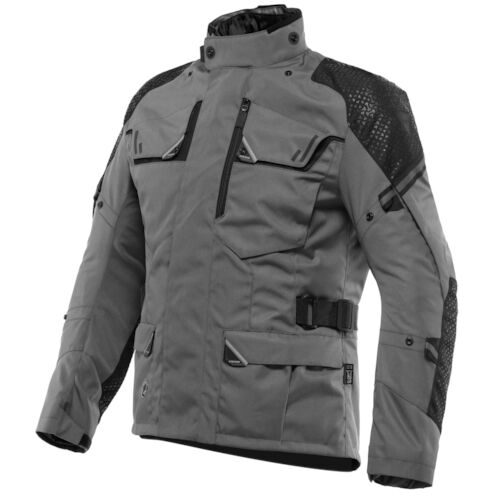 DAINESE Ladakh 3L D-Dry, Men's textile motorcycle jacket, Grey-Black