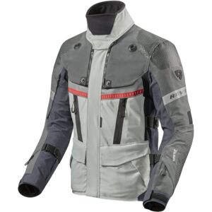 REV’IT! Dominator 3 GTX Jacket, Men's Gore-Tex® motorcycle, Silver Blue