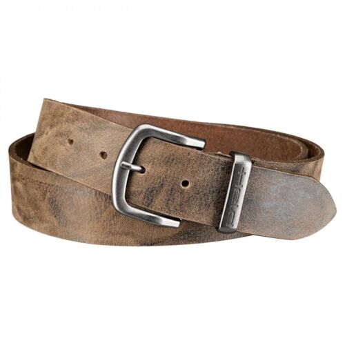 HELD Leather men's belt, Suspenders & belts for motorcycle pants, Brown
