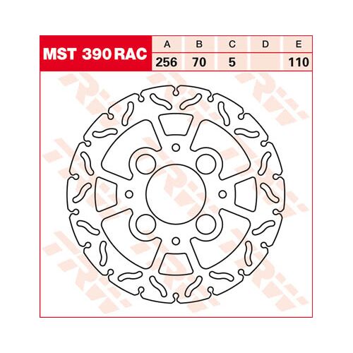 TRW Brake disc, discs for motorcycles, MST390RAC